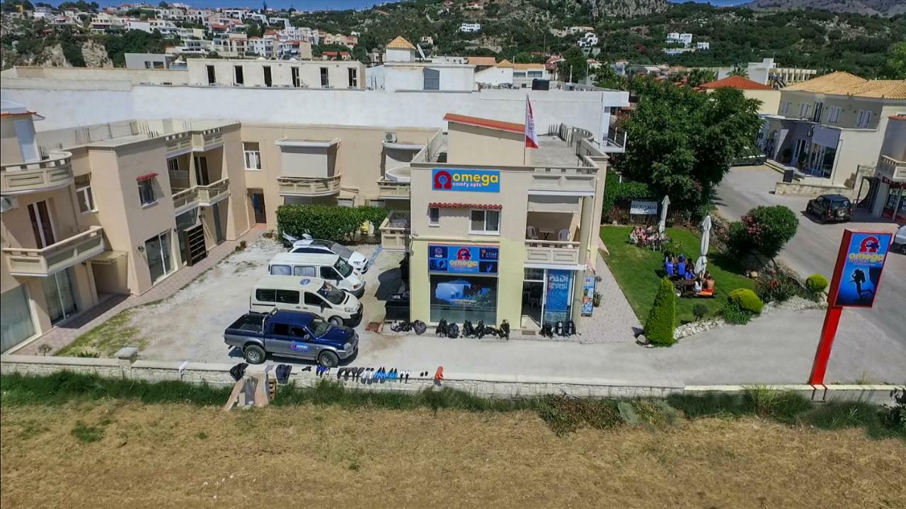 אלמירידה Omega Comfy Apartments Almyrida מראה חיצוני תמונה