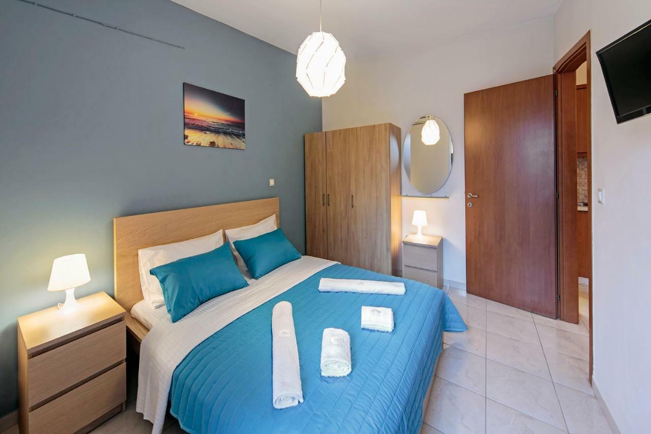 אלמירידה Omega Comfy Apartments Almyrida מראה חיצוני תמונה