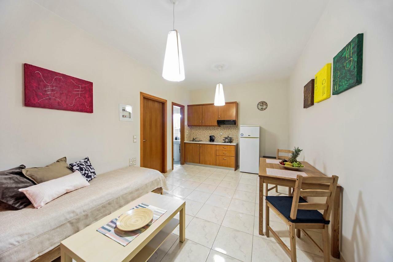 אלמירידה Omega Comfy Apartments Almyrida מראה חיצוני תמונה