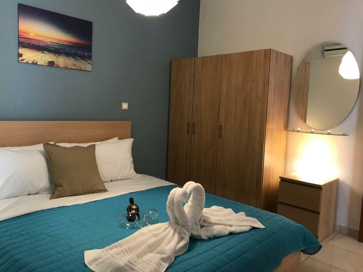 אלמירידה Omega Comfy Apartments Almyrida מראה חיצוני תמונה